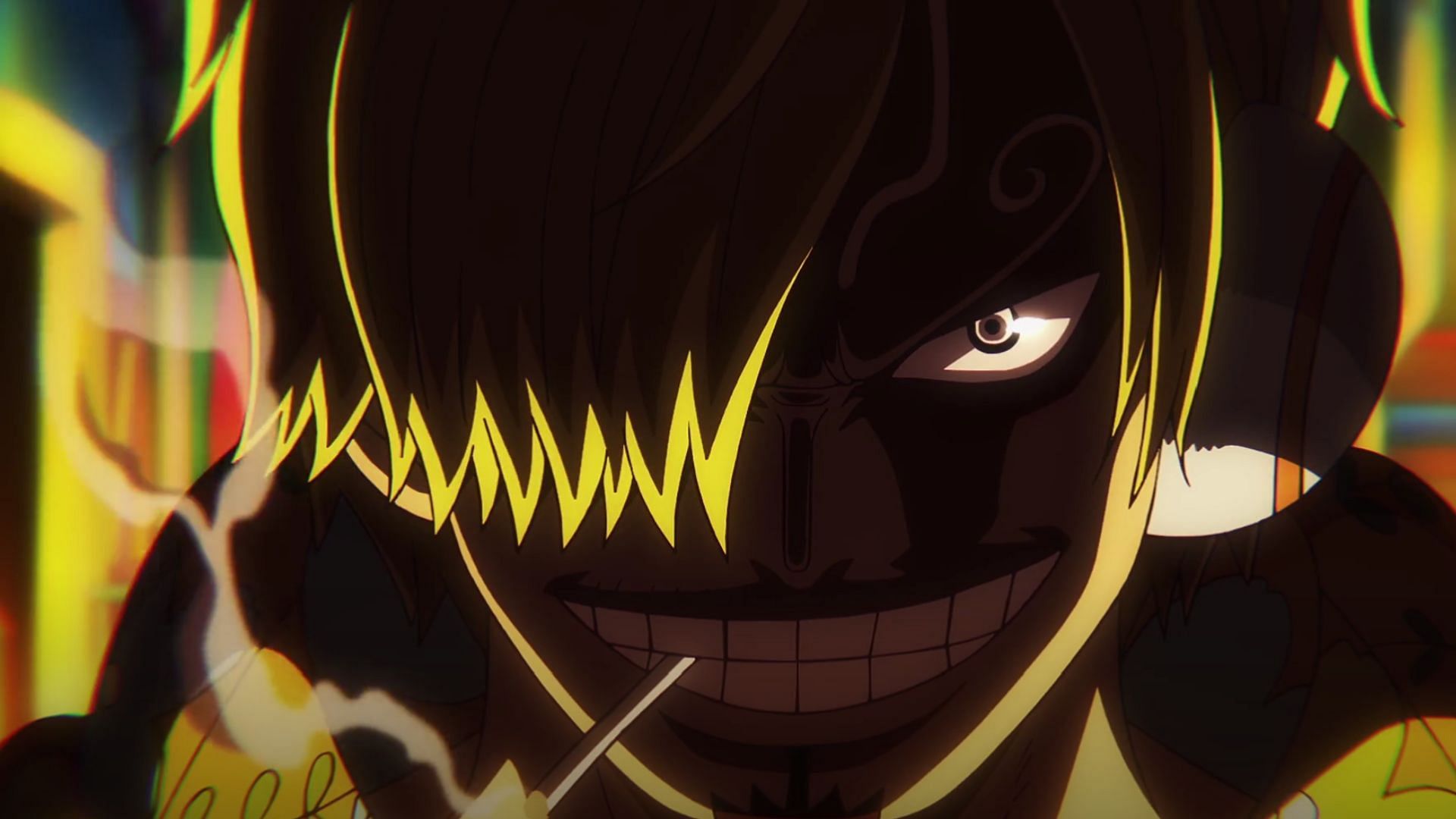 Sanji as seen in the One Piece episode 1110 (Image via Toei)