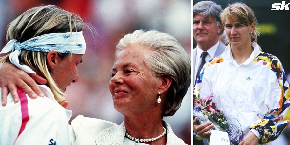 Jana Novotna cried on the Duchess of Kent