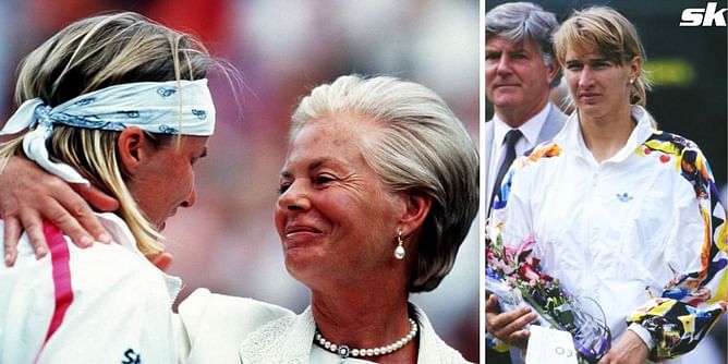 "The presentation ceremony was very uncomfortable": When Steffi Graf admitted her unease about Wimbledon triumph due to Jana Novotna crying after loss