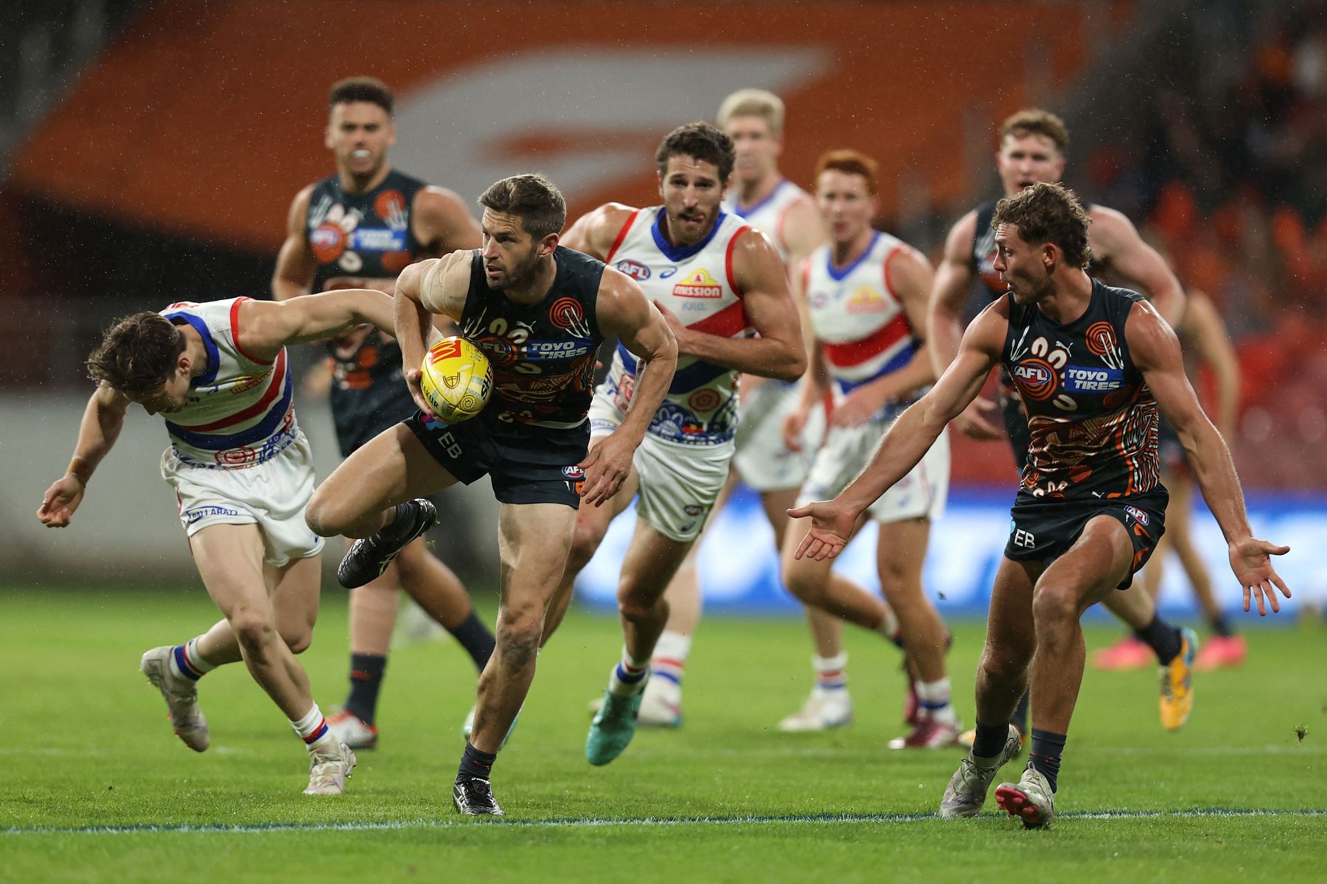 AFL Rd 10 - GWS v Western Bulldogs