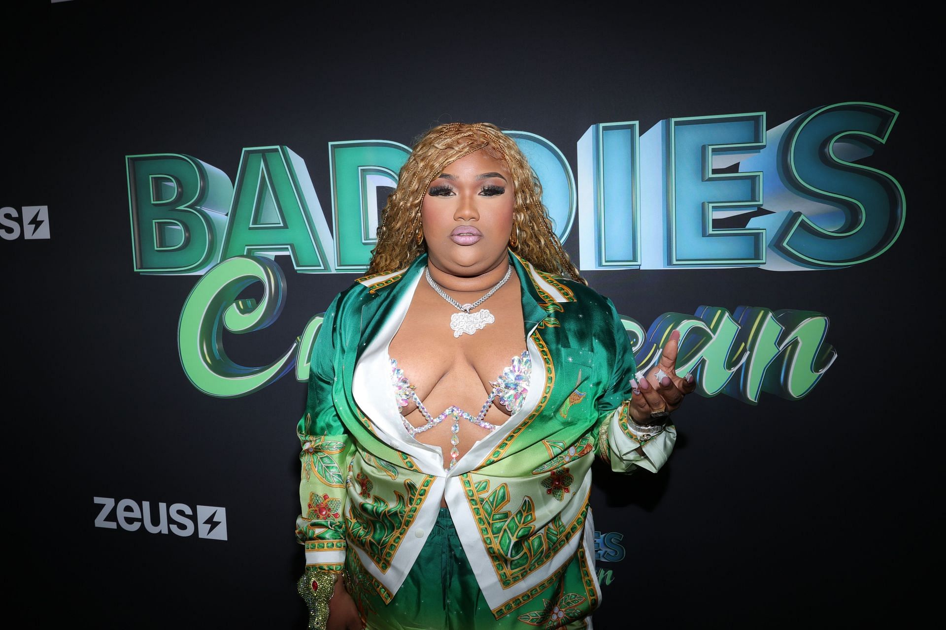 Biggie at the Baddies Caribbean Premiere (Image via Getty Images)