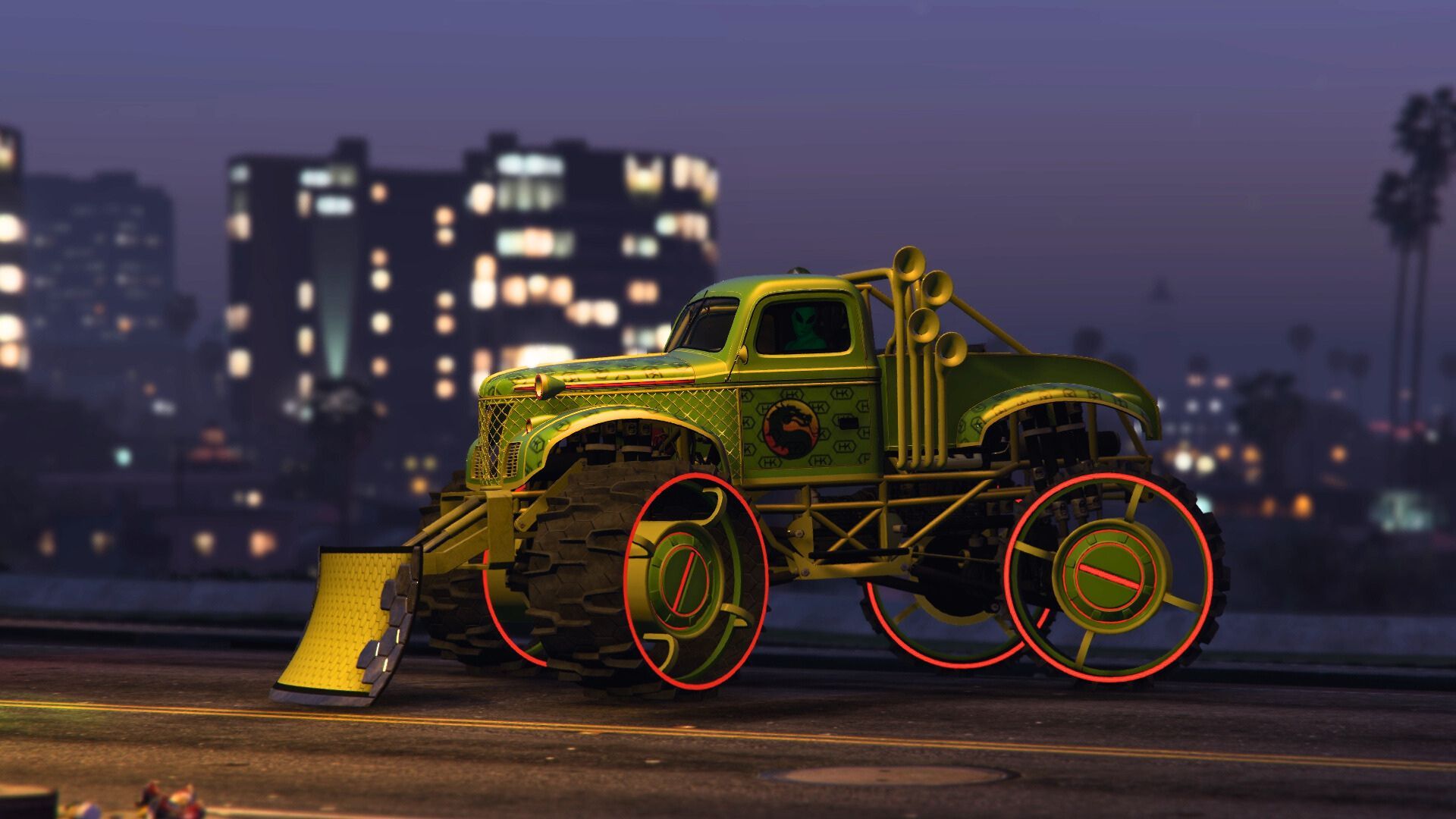 A picture of a customized Sasquatch in Los Santos (Image via Reddit)