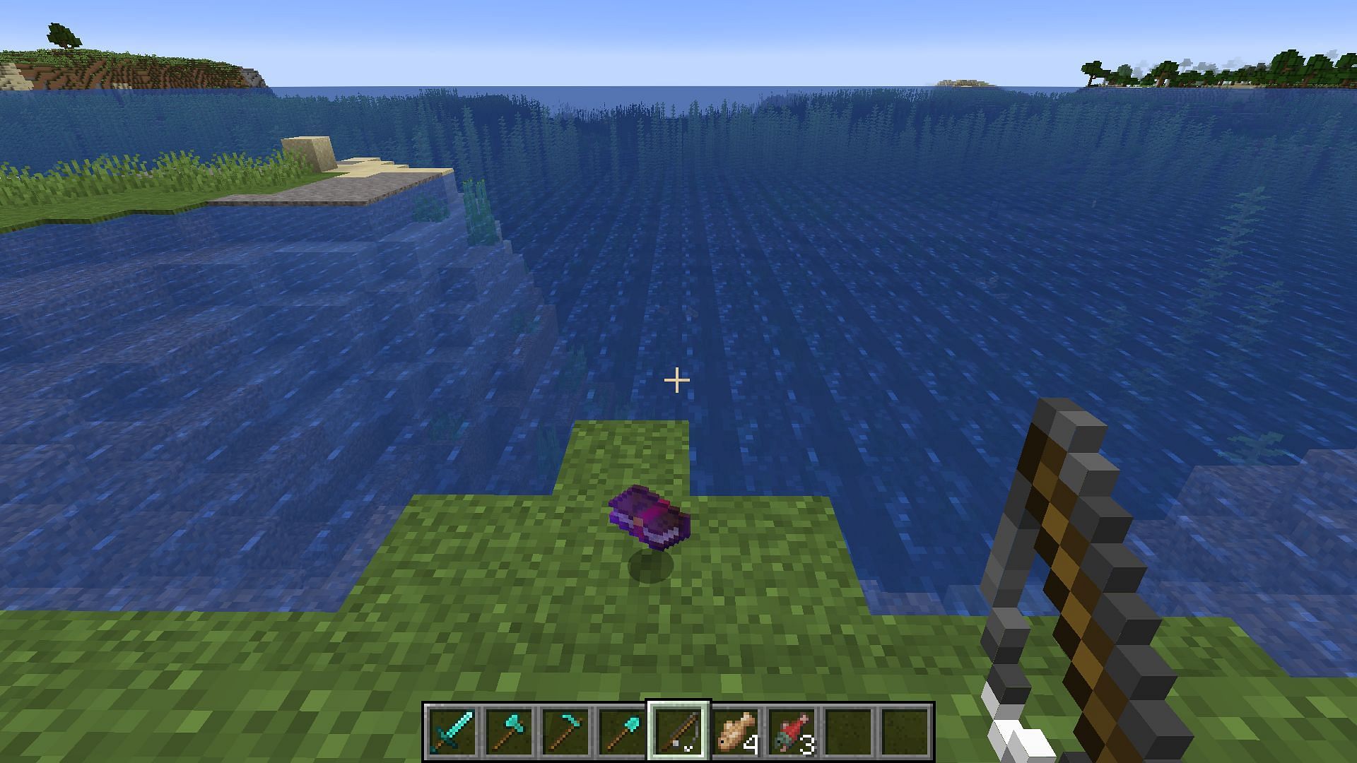 Enchanted books are the best bit of fishing treasure (Image via Mojang)