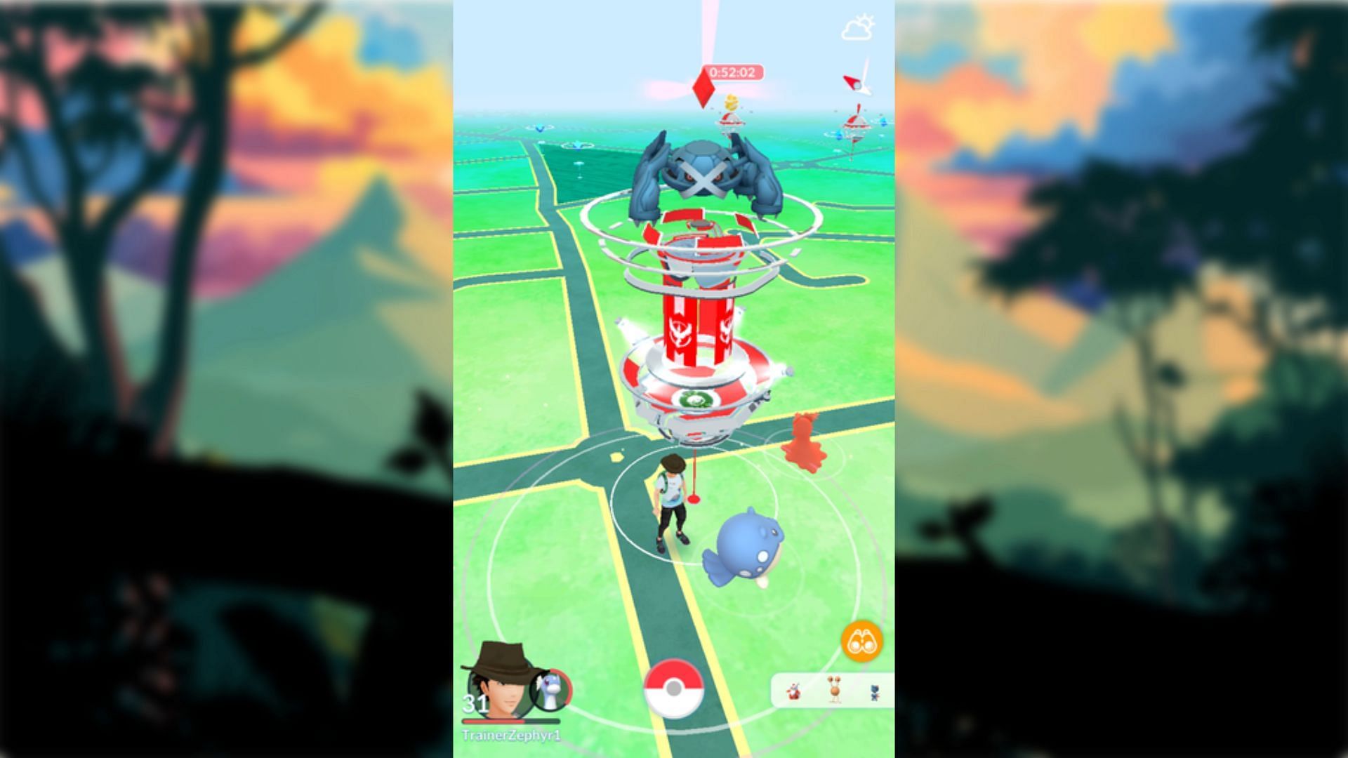 Pokemon GO Gyms (Image via Niantic)