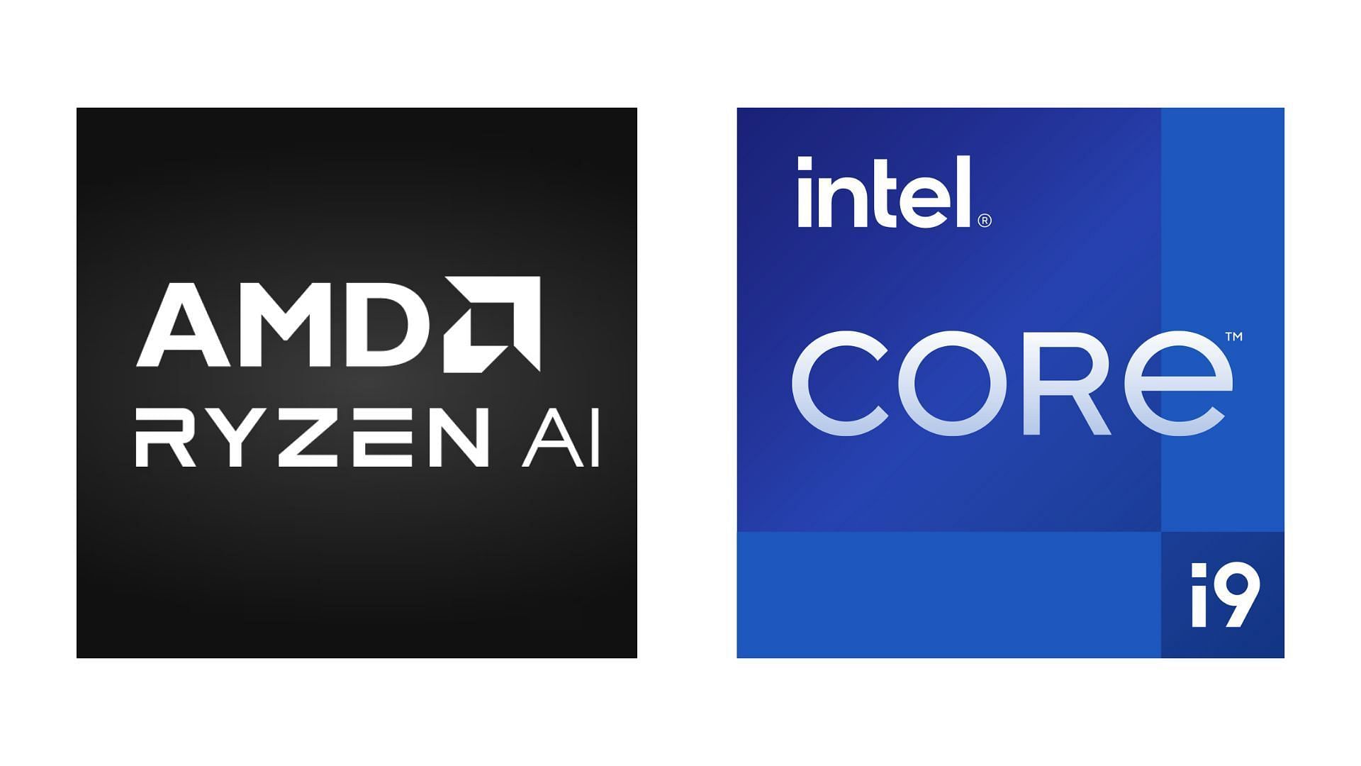 Both processors are quite similar in terms of performance (Image via AMD, Intel)
