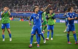 WATCH: Italy star Mattia Zaccagni unleashes curling strike to score last-minute equaliser and help Azzurri qualify for Euro 2024 knockouts
