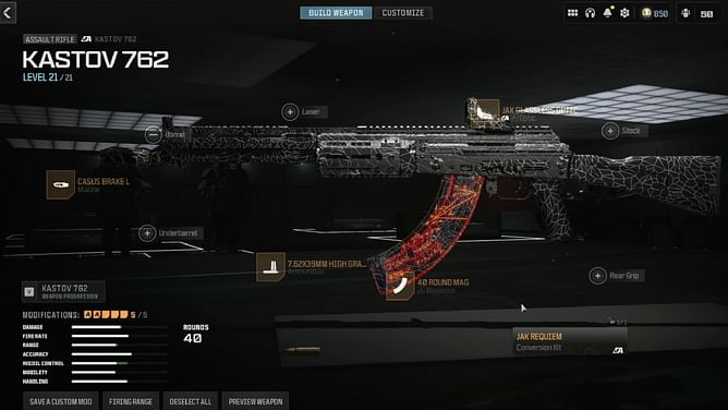CoD dev disables JAK Requiem aftermarket part in Warzone ranked play