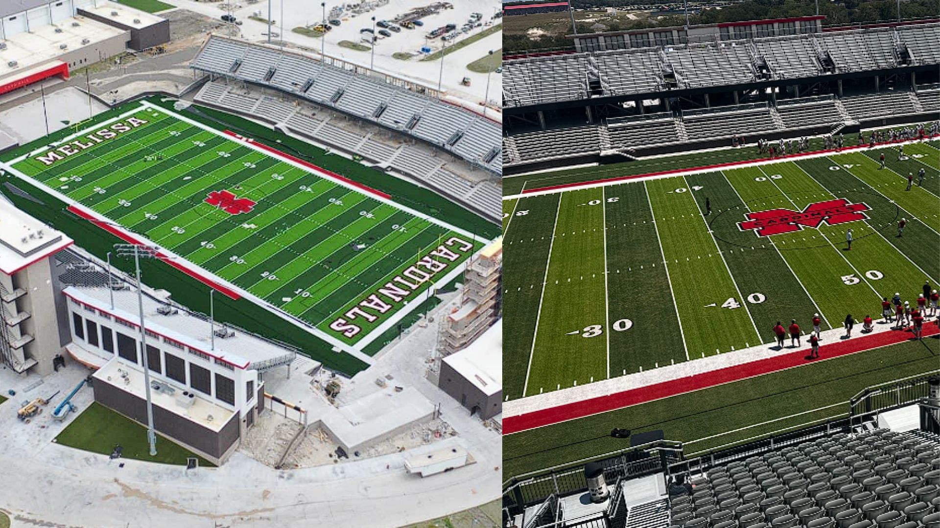 Melissa High School&rsquo;s football stadium