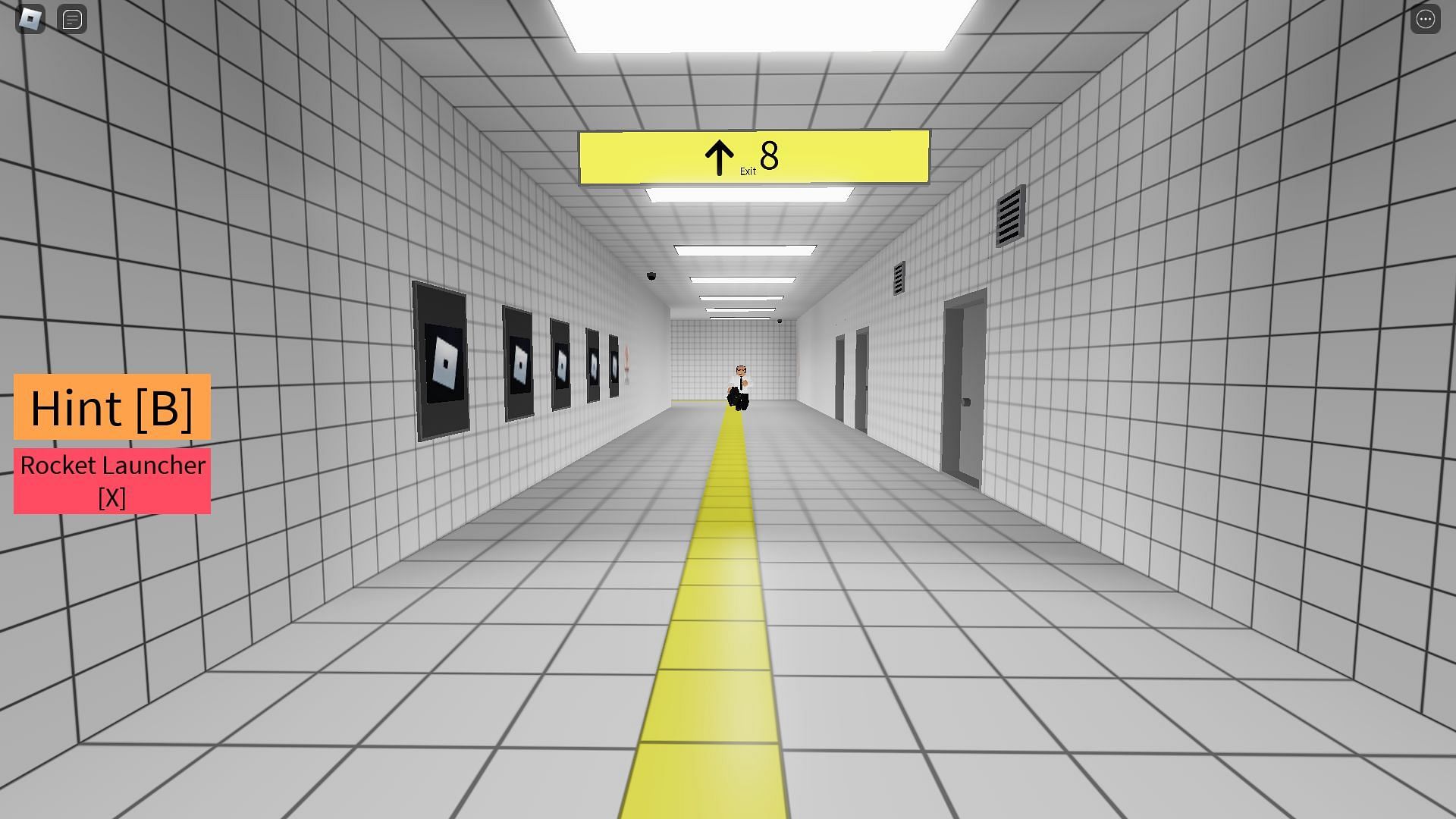 The main hallway (Image via Roblox)