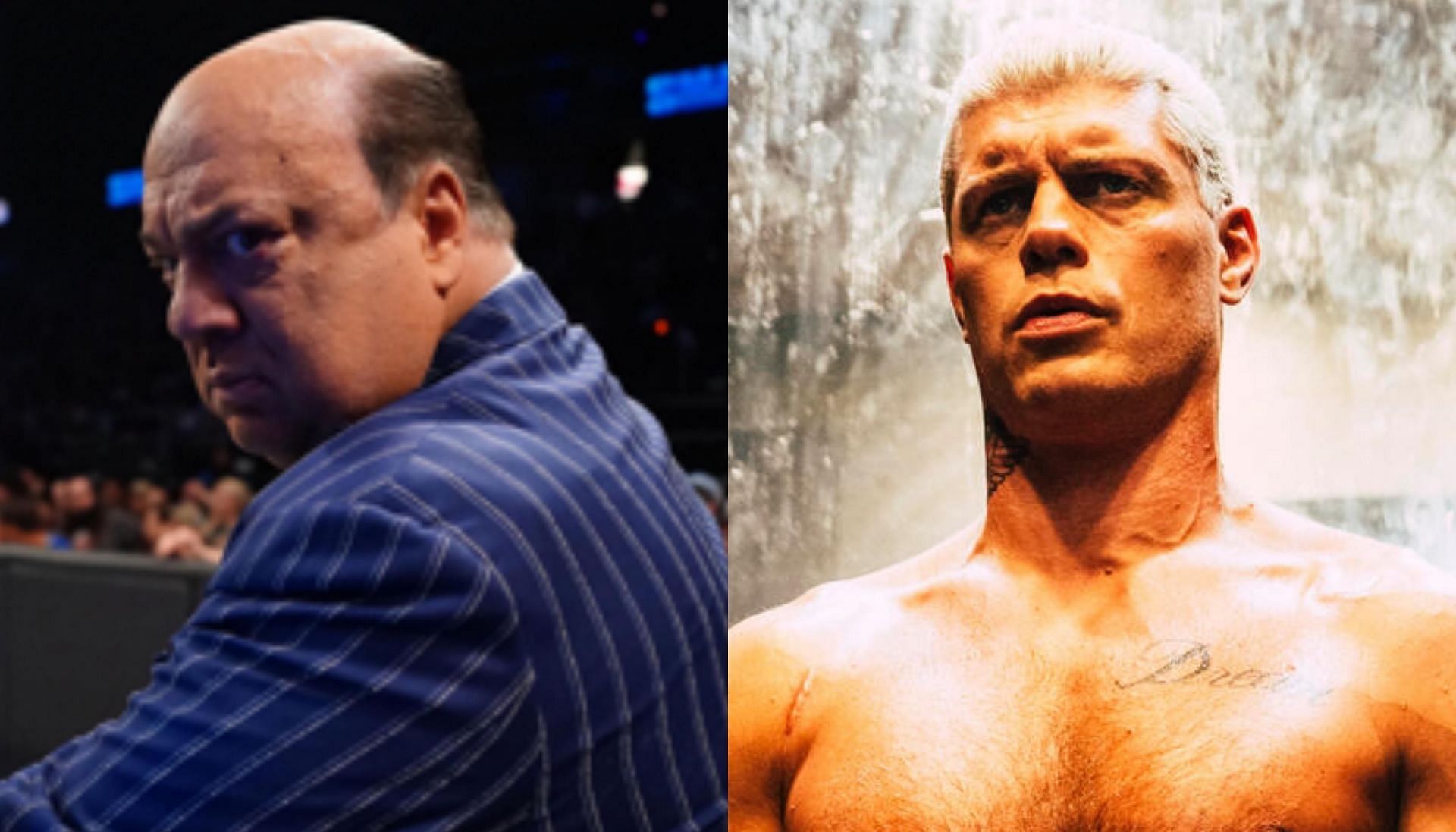 Paul Heyman (left), Cody Rhodes (right) [Image Credits: WWE.com]