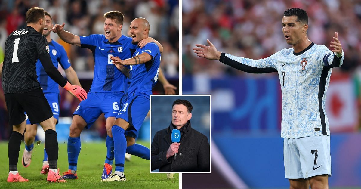 Sutton made his prediction for Portugal v Slovenia 