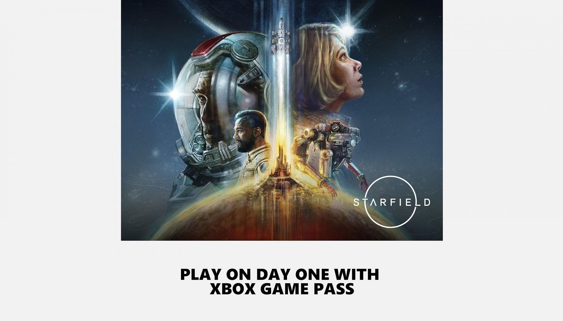 Starfield is available from day one on Xbox Game Pass (Image via Xbox)