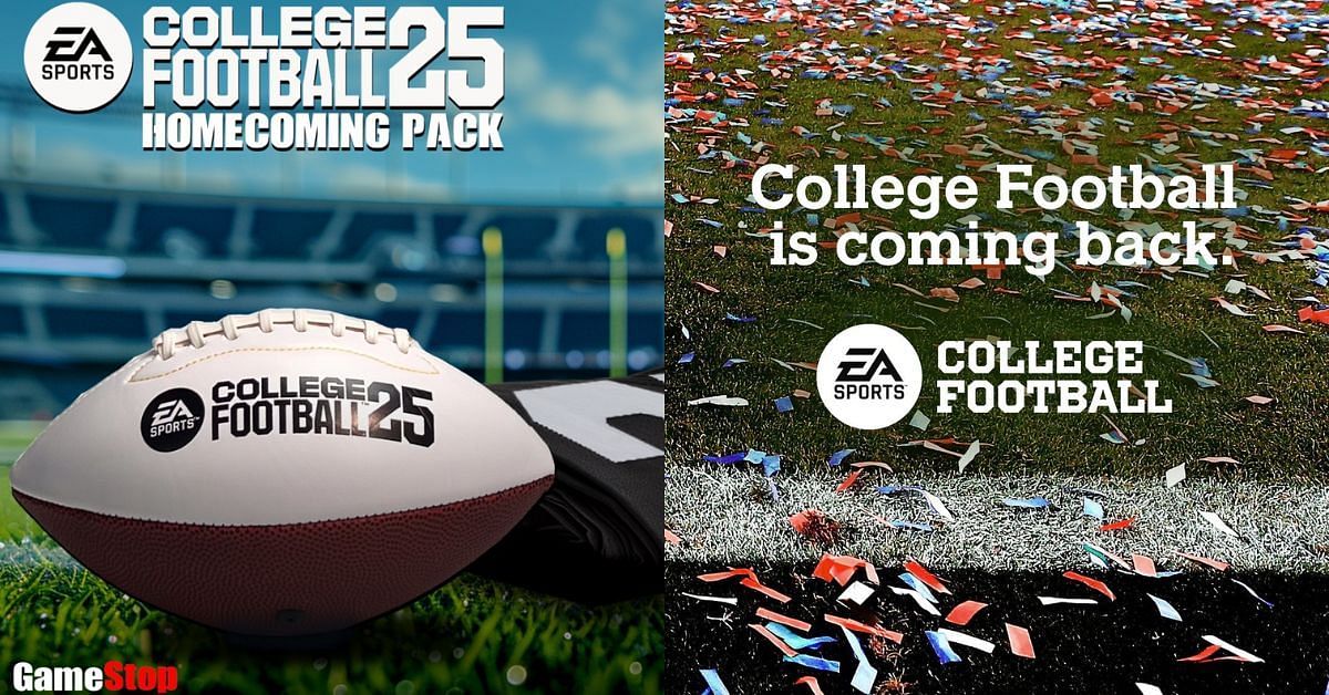 GameStop reveals details surrounding their EA Sports College Football 25 Homecoming Pack