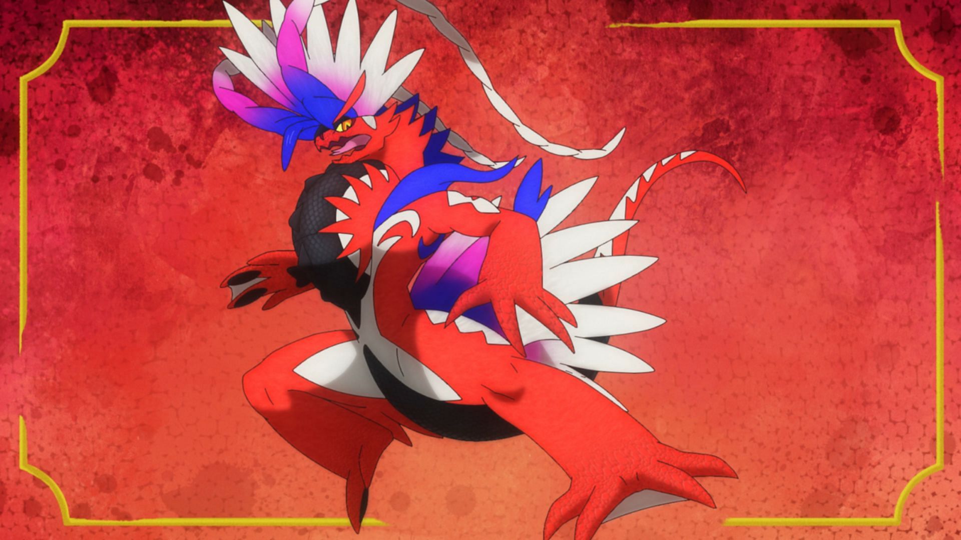 Koraidon in the anime (Image via TPC)