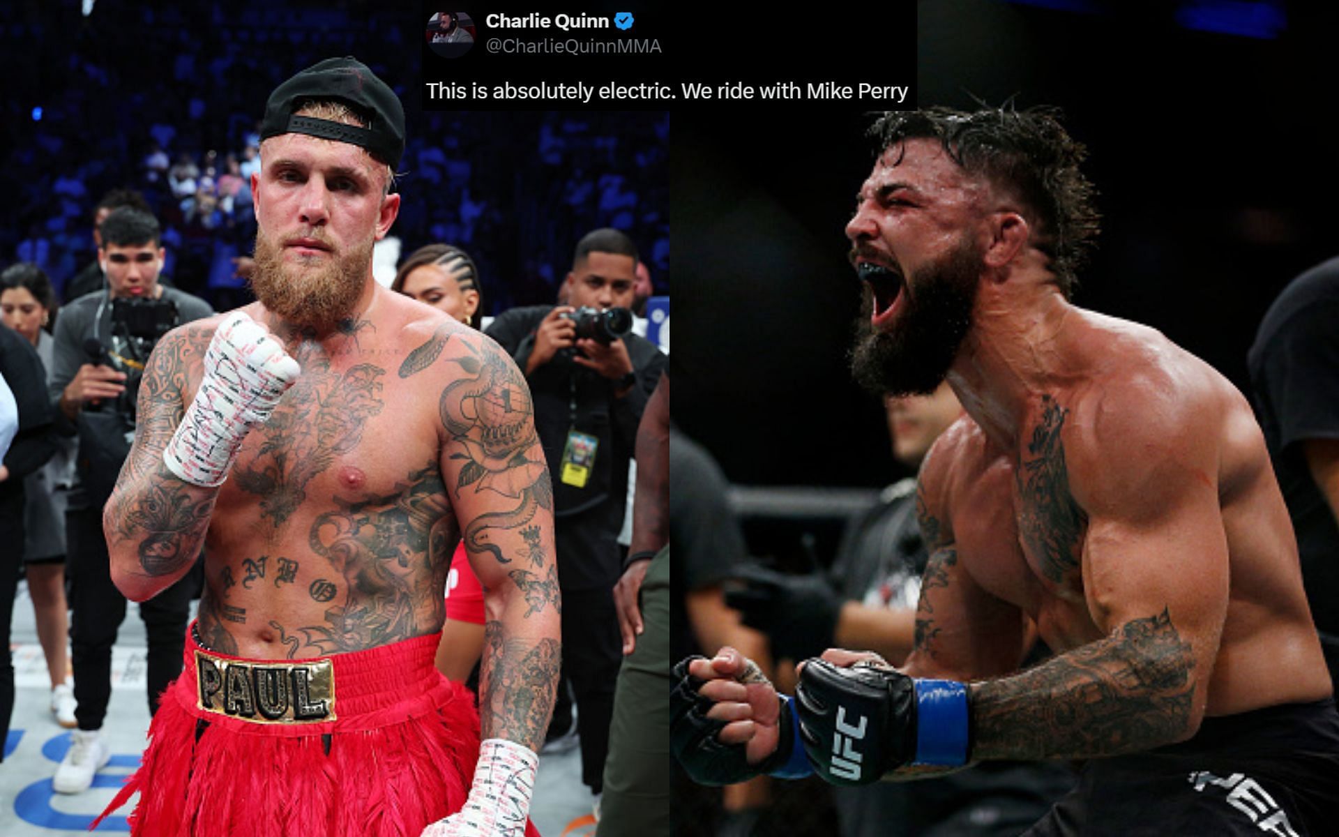 Jake Paul and Mike Perry are set to clash in July [Image credits: Getty Images]