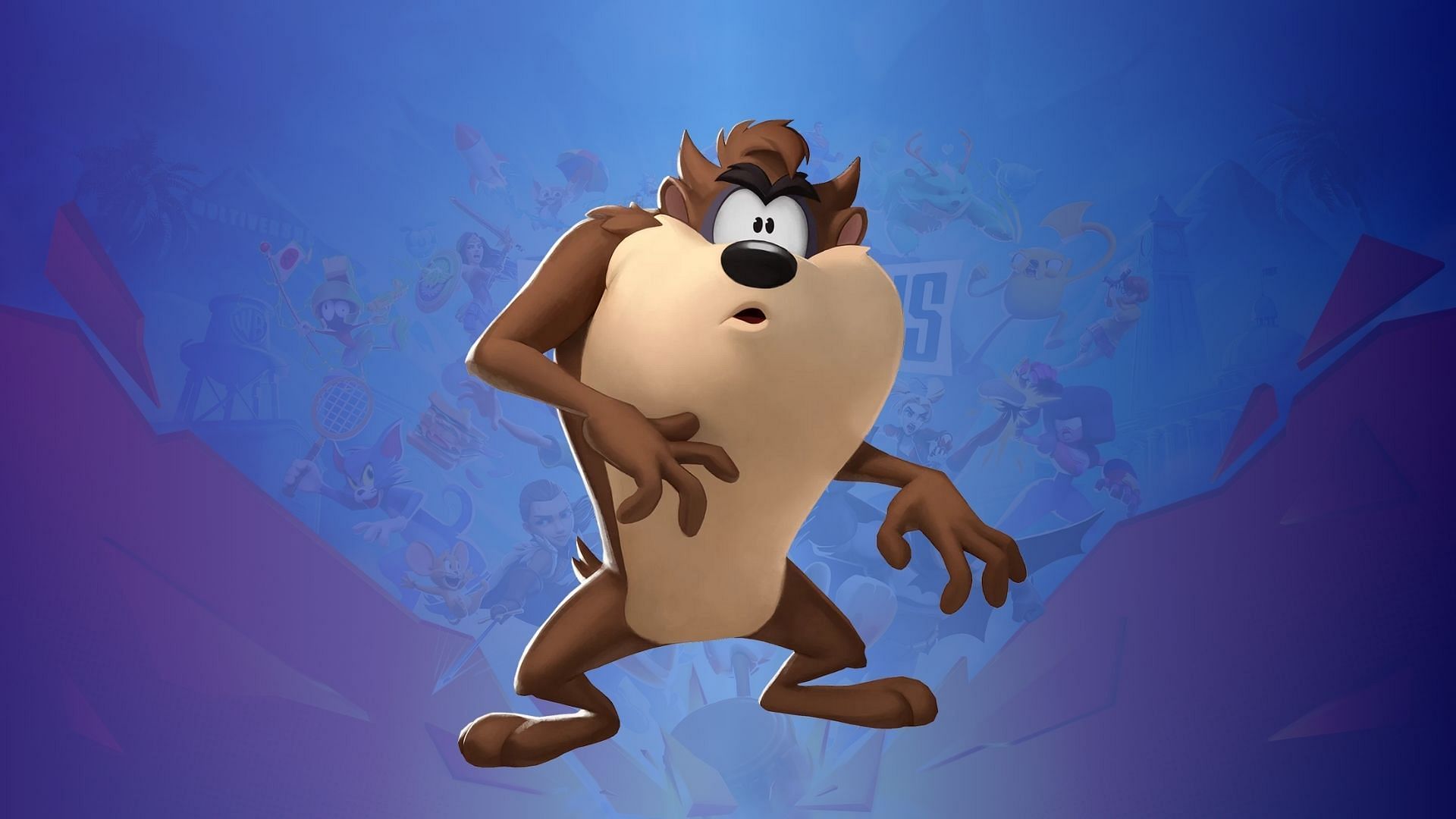 Taz in MultiVersus is a fast-paced Bruiser character (Image via Warner Bros. Games)