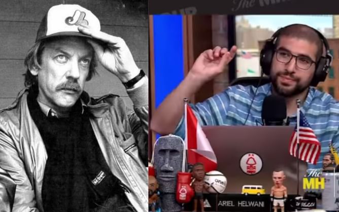 Ariel Helwani pays tribute as legendary actor Donald Sutherland dies aged 88: "Too many legends passing away lately"