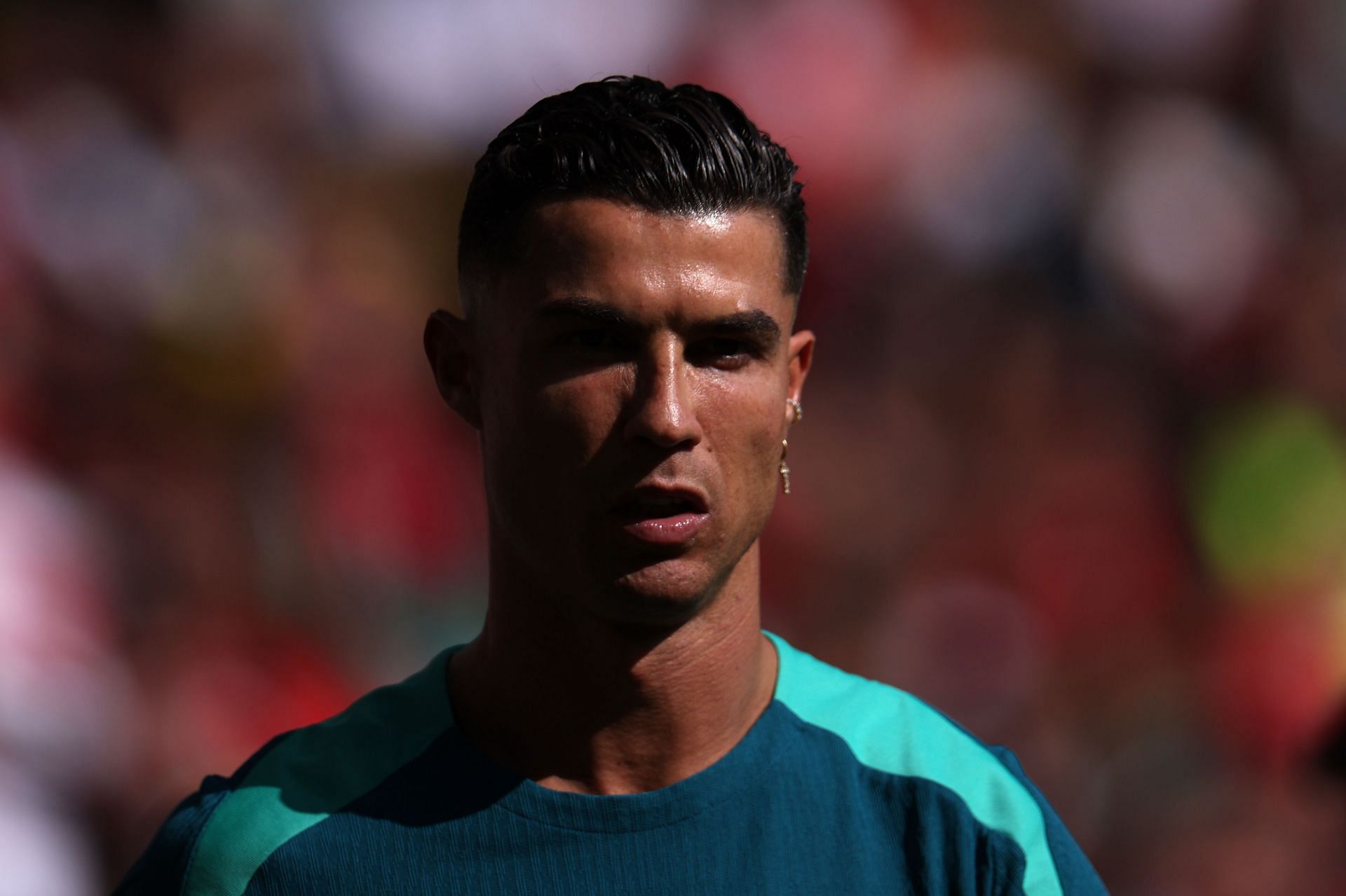Portugal captain Cristiano Ronaldo at Euro 2024