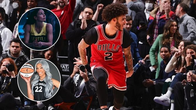 No Sue Bird & A'Ja Wilson as Lonzo Ball shares his Mount Rushmore of WNBA players