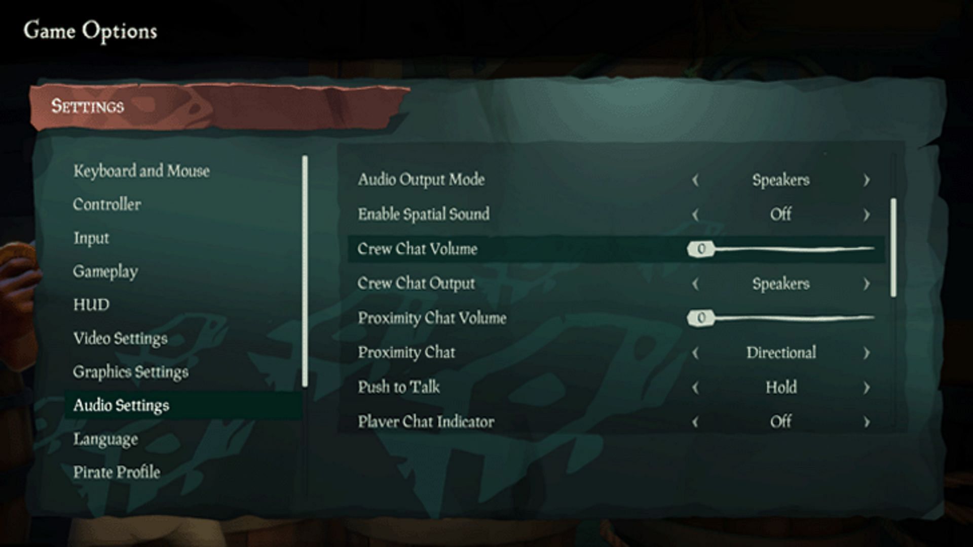 You can turn off Crew Chat (Image via Rarre)