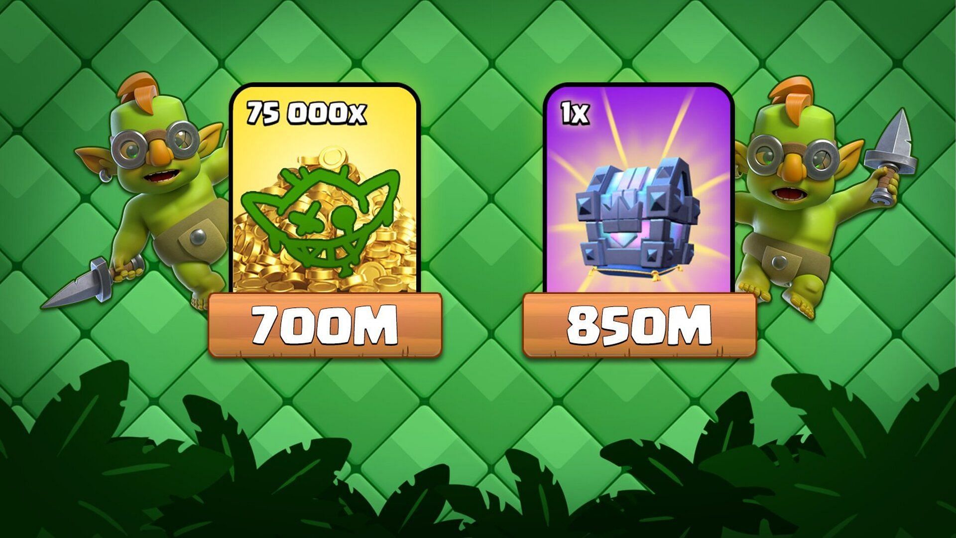 75000 gold for free in clash royale