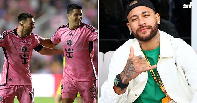 Lionel Messi speaks publicly about Neymar joining Inter Miami to recreate MSN trio alongside him and Suarez
