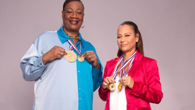 Steph Curry and Shaquille O'Neal's mom Sonya & Lucille rock stylish ensembles on premiere for their new series 'Raising Fame'