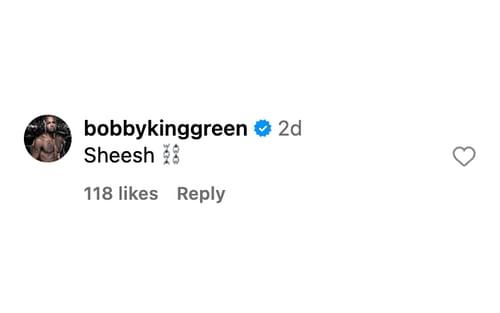 Bobby Green reacting to Arman Tsarukyan's suspension. [via @mmafighting on Instagram]