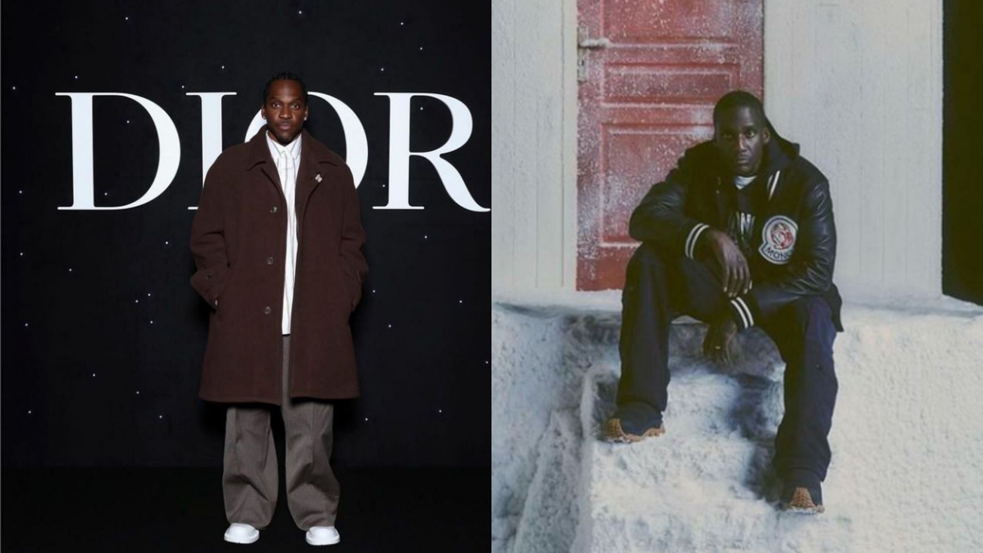  Internet reacts to Pusha T and No Malice carrying purses at Louis Vuitton Paris Fashion Week show (Image via Instagram/@malice @kingpush)