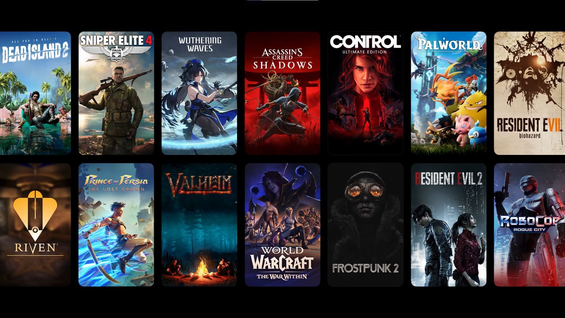 List of games coming to Mac (Image via Apple)