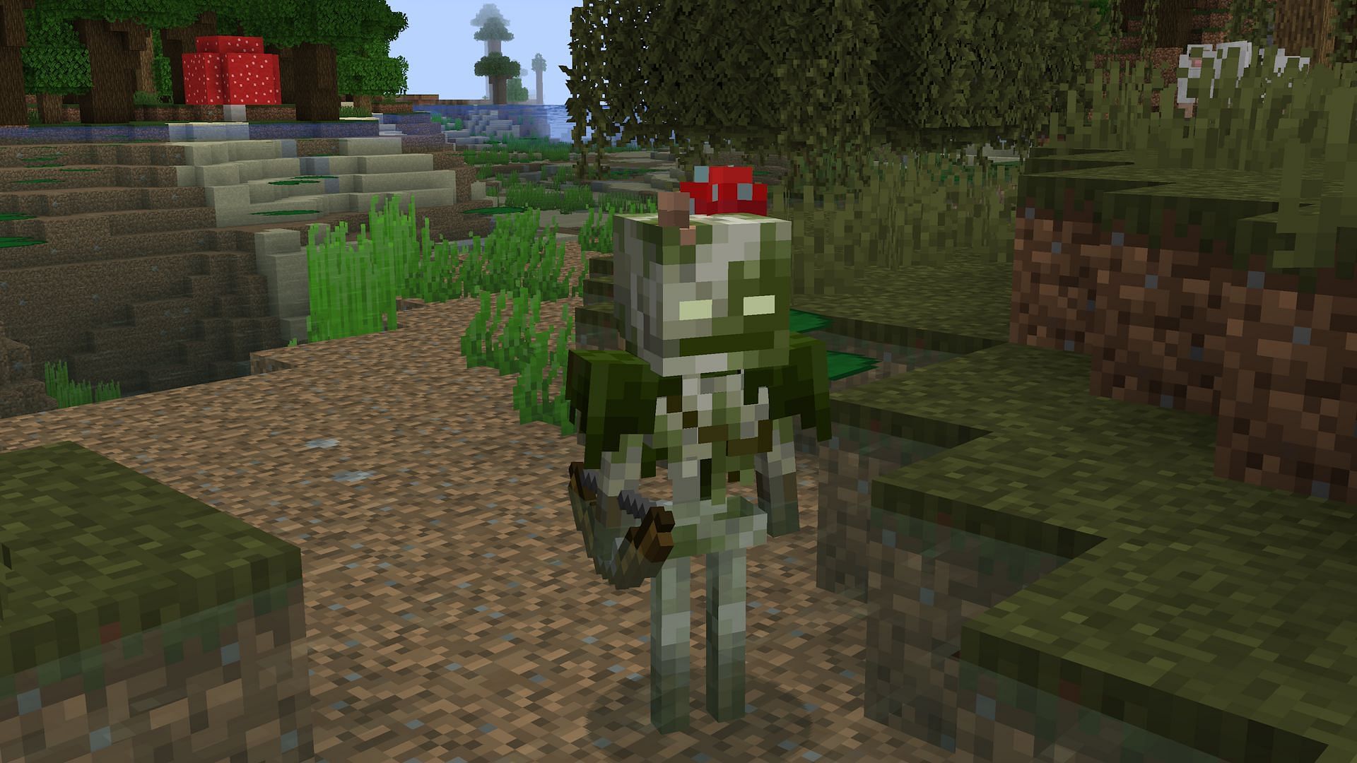 The bogged is technically an update to swamps, but not a very major one (Image via Mojang Studios)