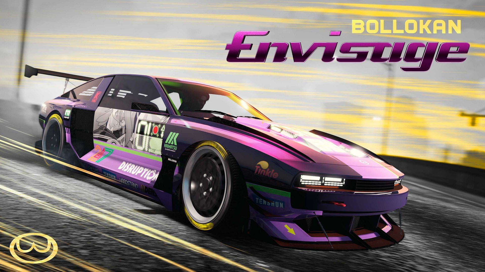 Official poster of the Bollokan Envisage (Image via Rockstar Games)