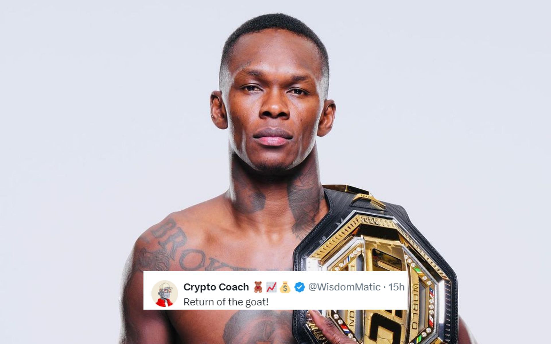 Fans react to Israel Adesanya