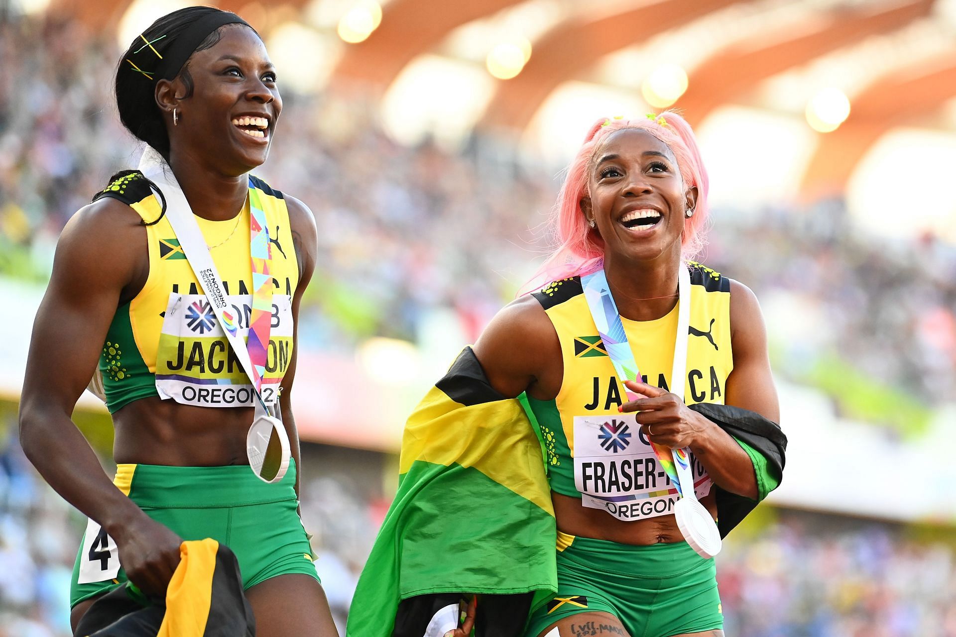 Jamaican Olympic Trials Results ShellyAnn FraserPryce and Shericka