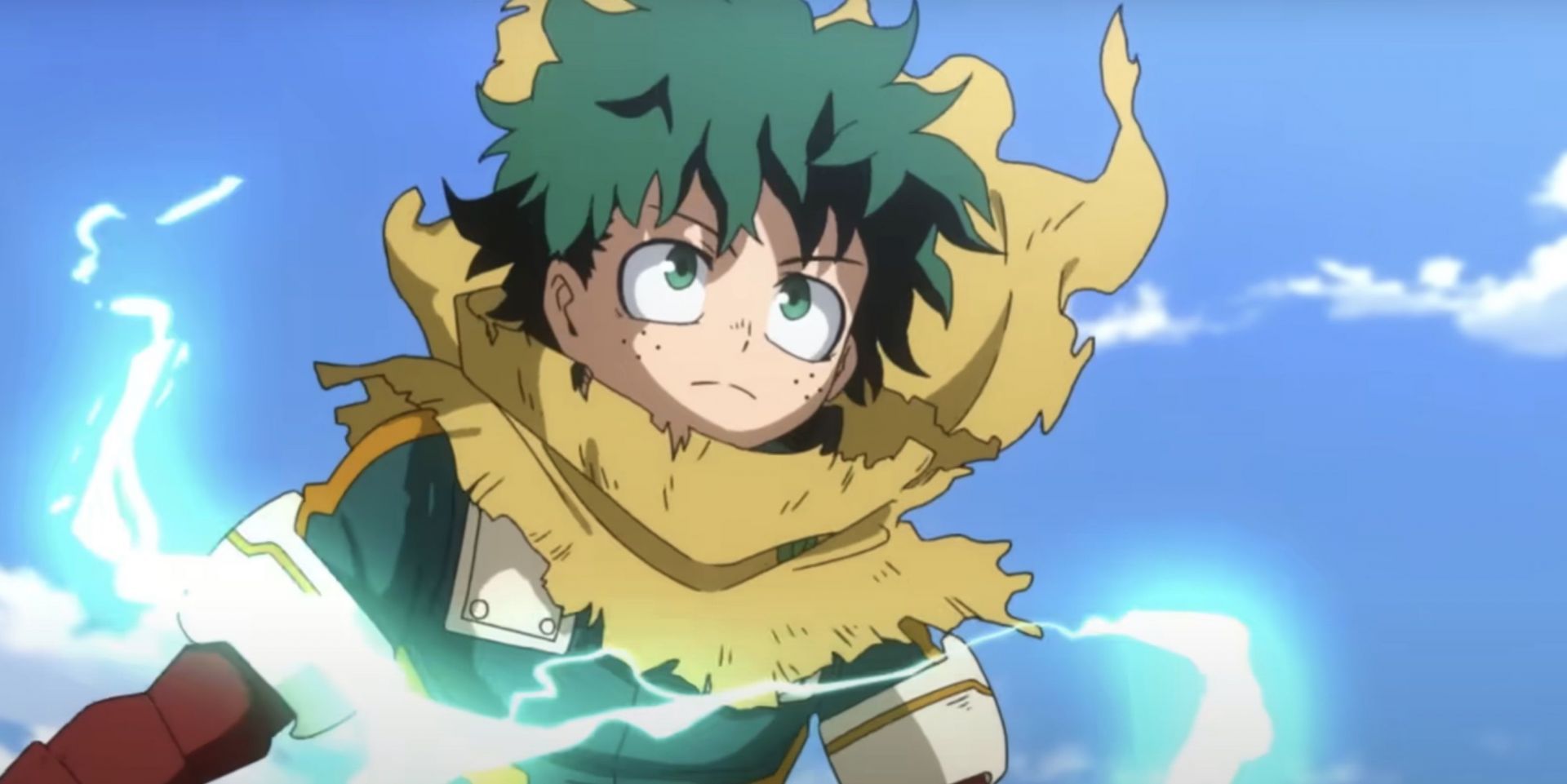 Izuku Midoriya as seen in anime (Image via Studio Bones)