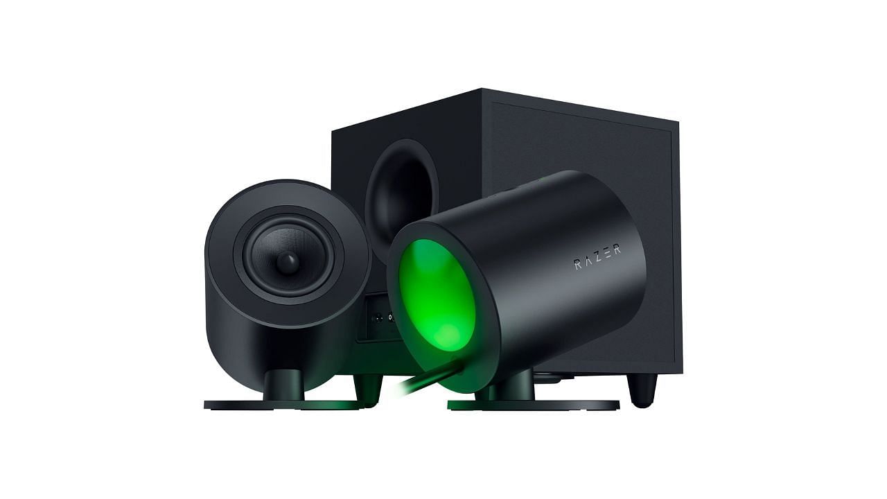 The Razer Nommo V2 is one of the best gaming speakers (Image via Amazon)