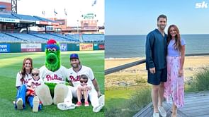In Photos: Bryce Harper's wife Kayla captures adorable 'daddy-daughter dancing' during Riley Green concert at Citizens Bank Park