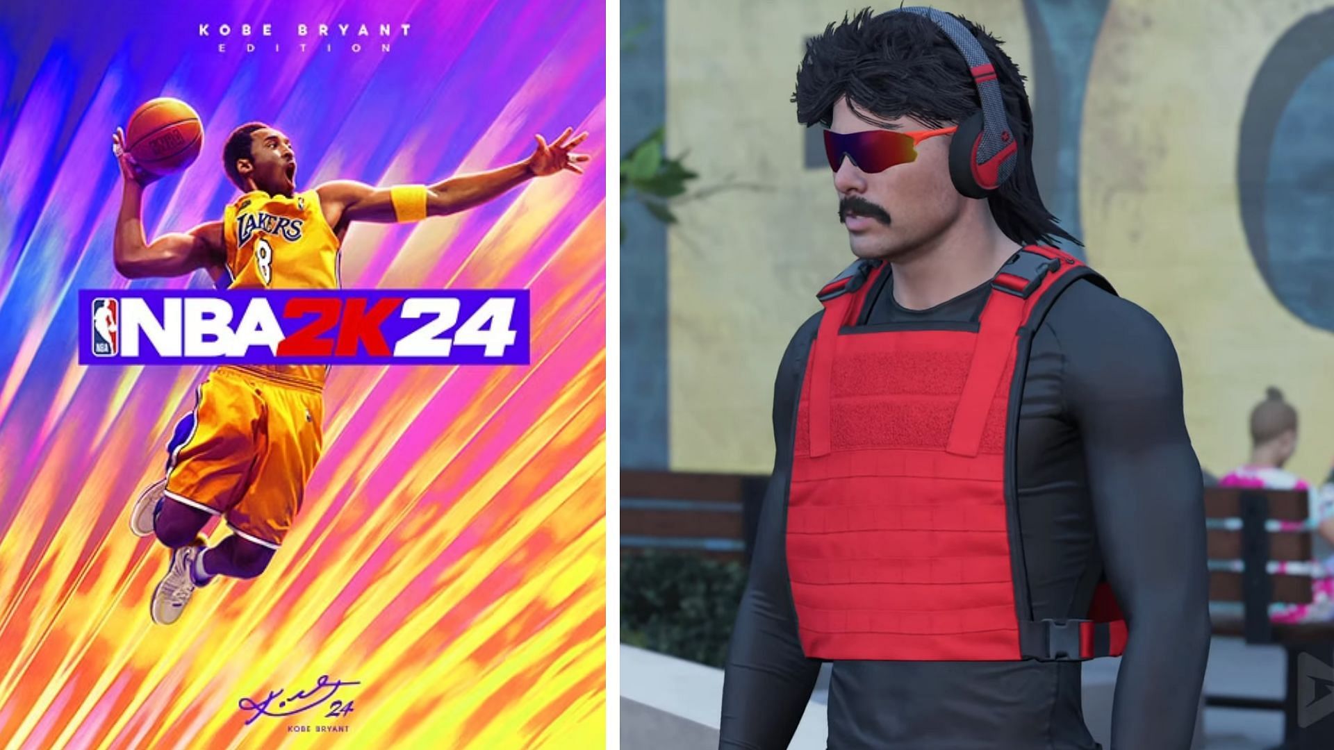 Dr DisRespect to be removed from NBA 2K24 (Image via NBA 2K24, Dr DisRespect/YouTube)