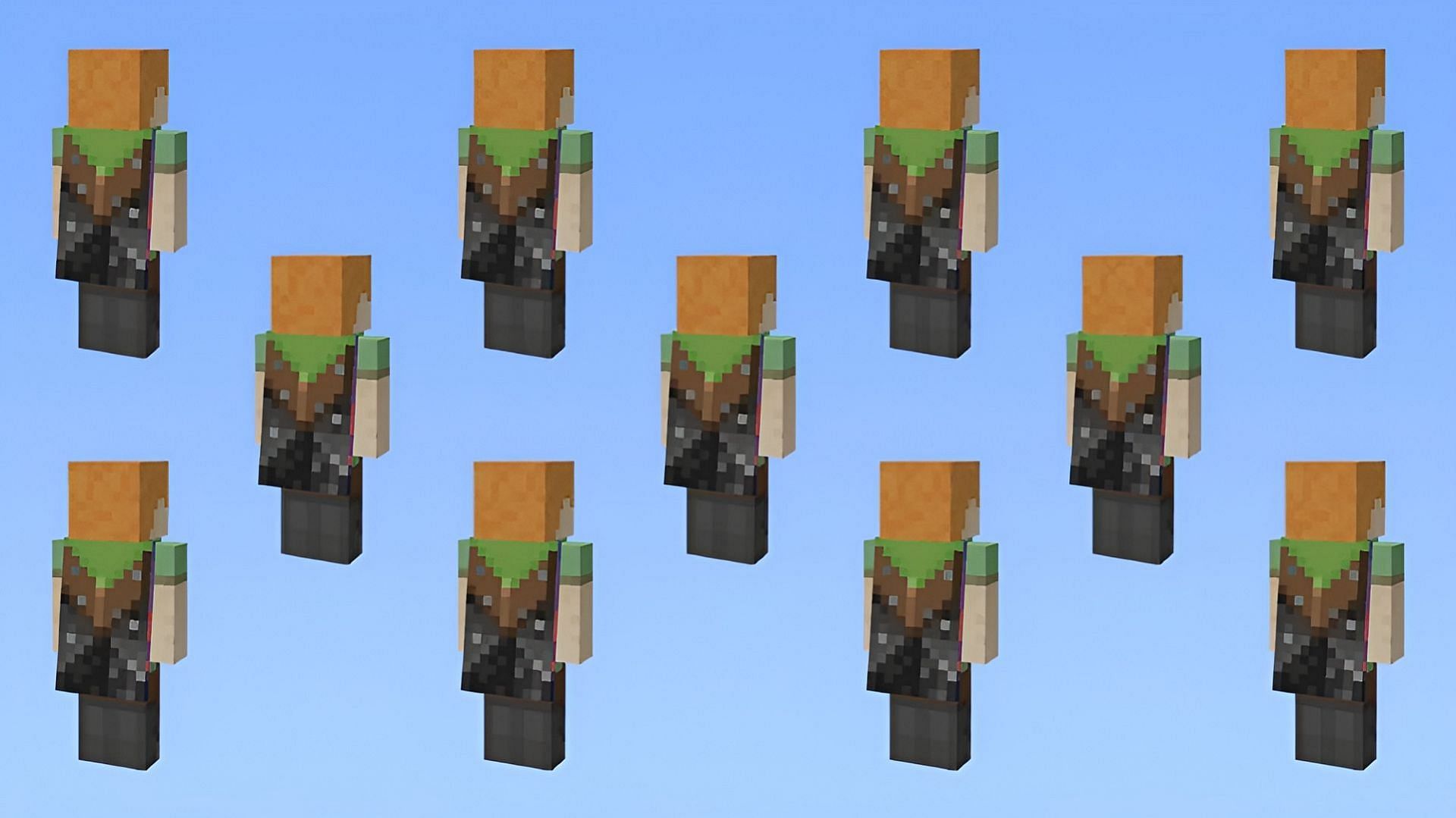 Some capes, like the vanilla cape, can be found in both Java and Bedrock Edition (Image via Mojang)