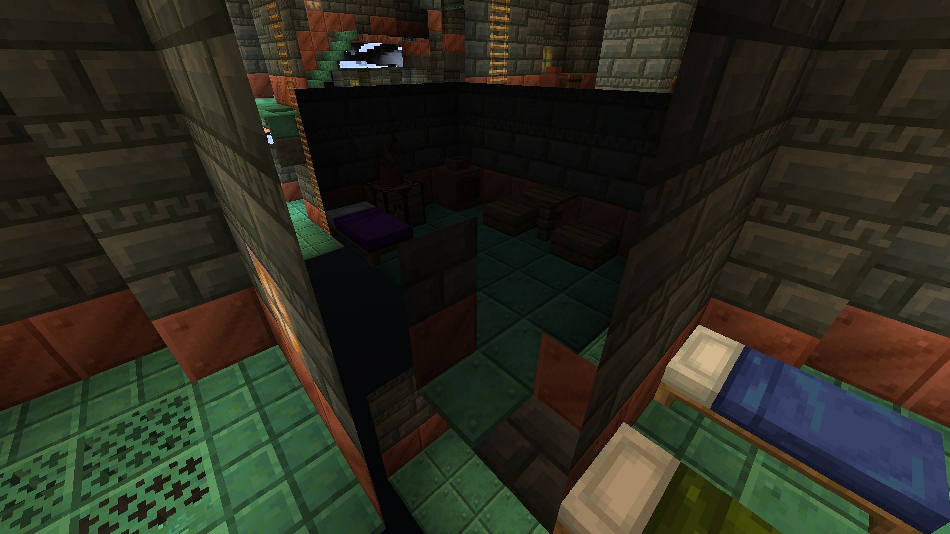 One of the secret rooms hidden in trial chambers (Image via Mojang)