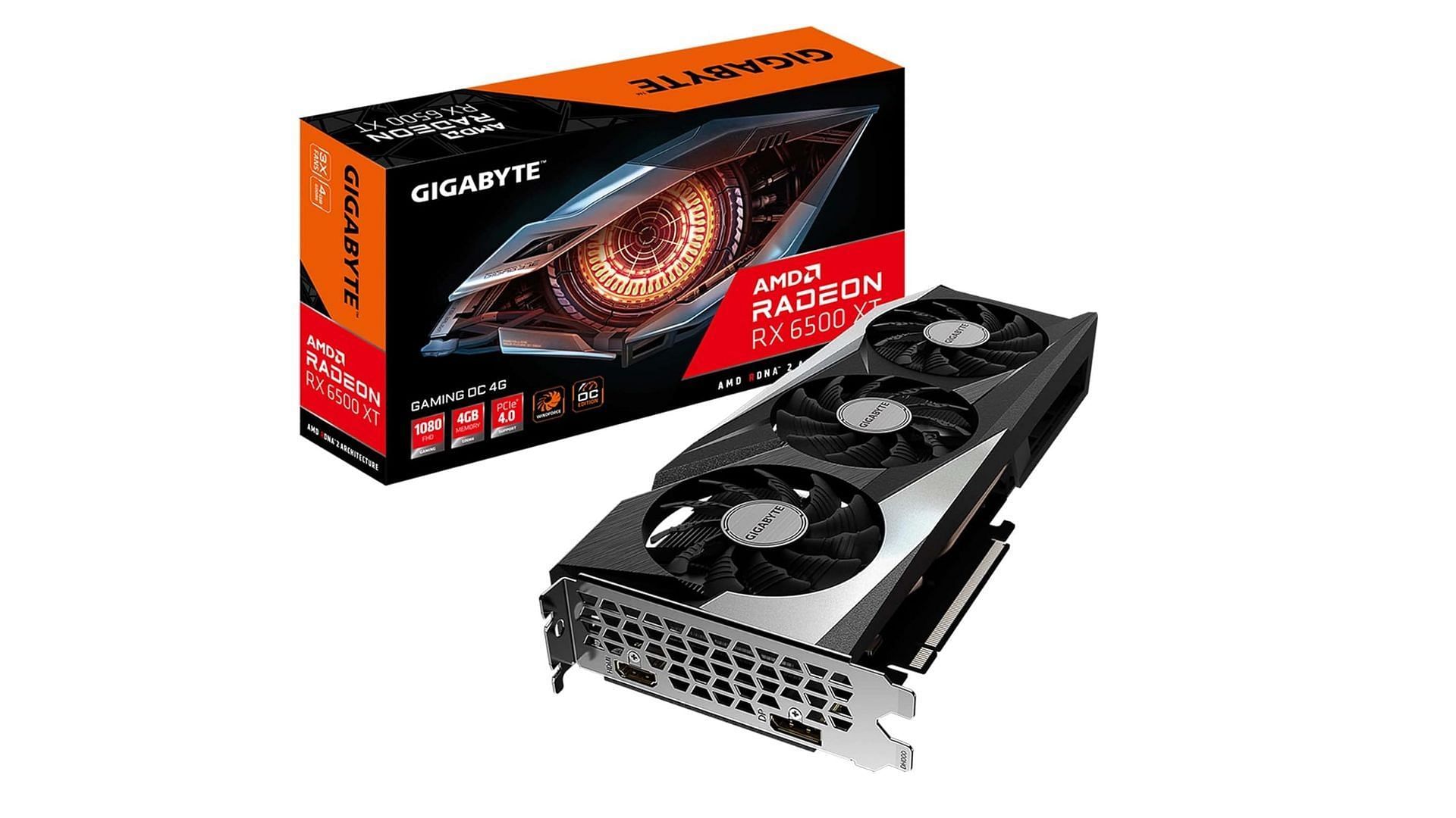 Utilize FSR and Smart Memory at a budget price with this Team Red offering (Image via Ubuy/Gigabyte)