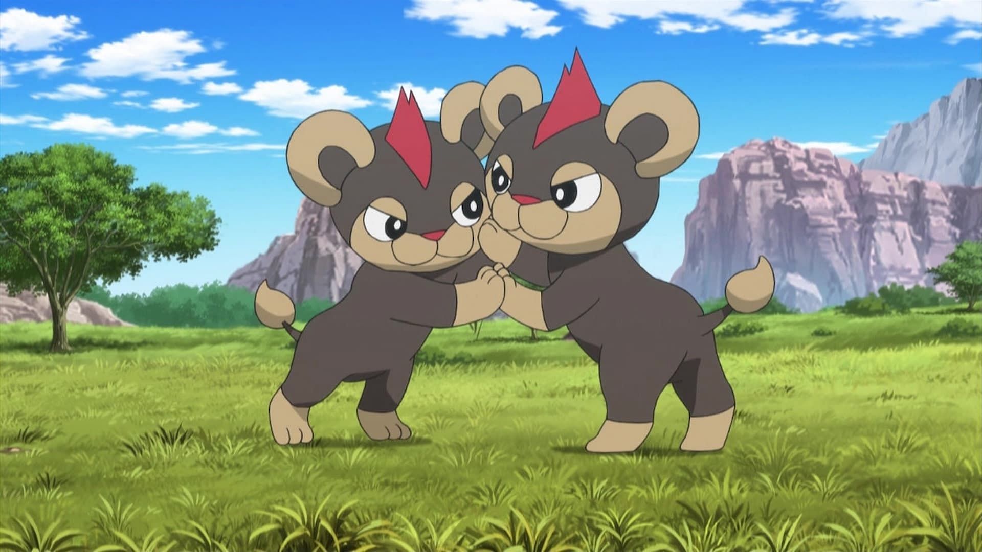 Litleo as seen in the anime (Image via The Pokemon Company)