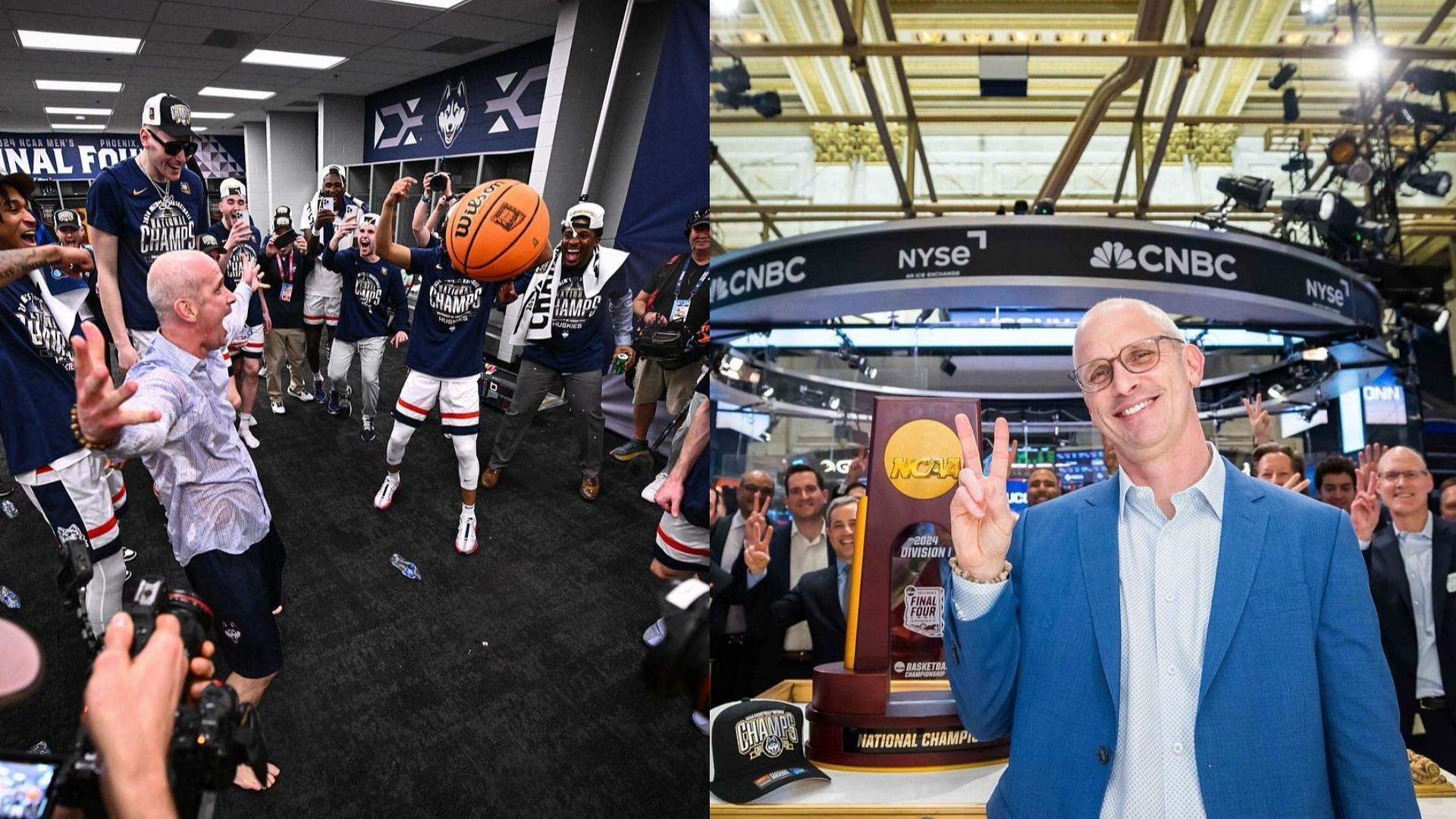 UConn coach Dan Hurley (Hurley