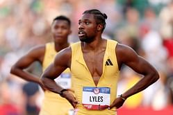 WATCH: Noah Lyles shatters Michael Johnson's 28-year-record to win men's 200m final at U.S. Olympic trials