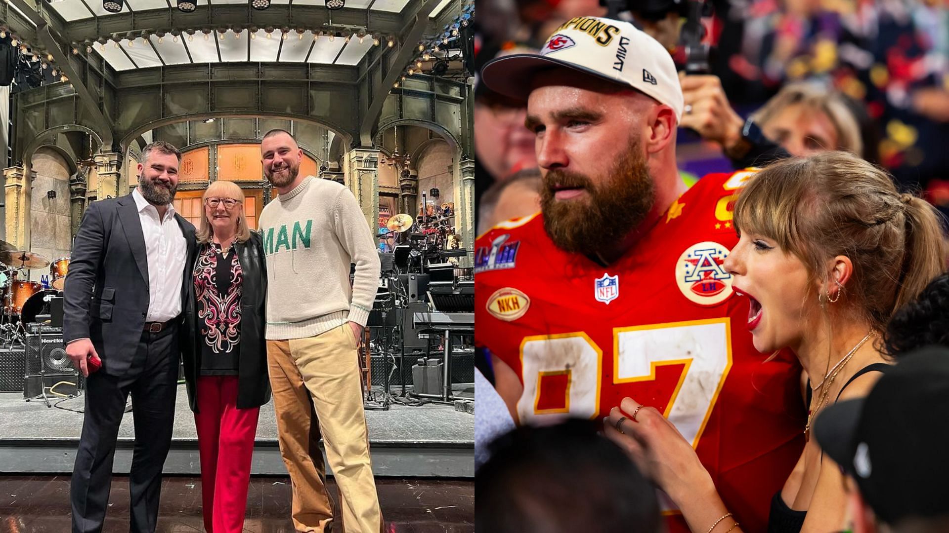 Travis Kelce to complete mom Donna