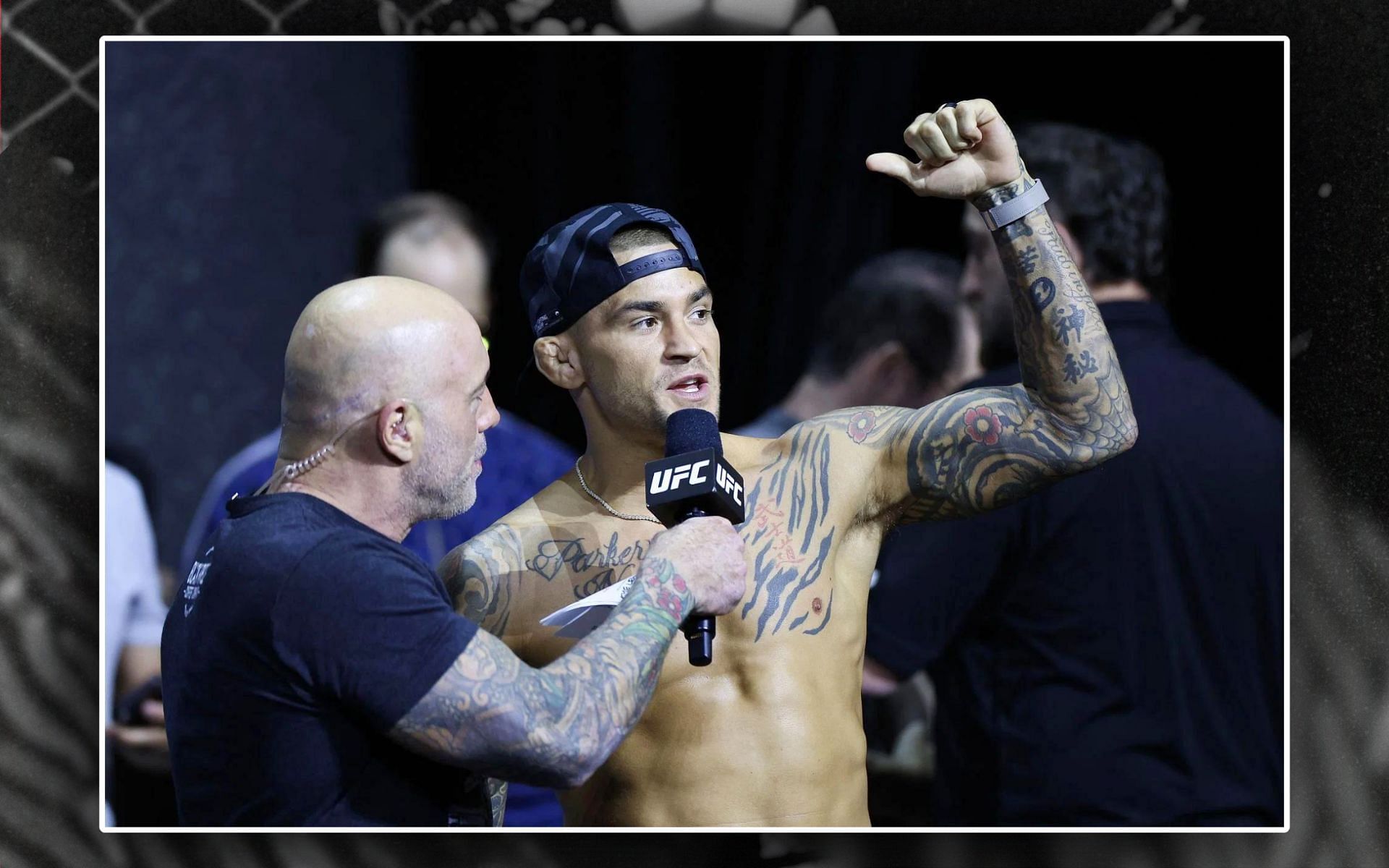 Dustin Poirier clears air amid retirement rumors. [Image courtesy: Getty Images]
