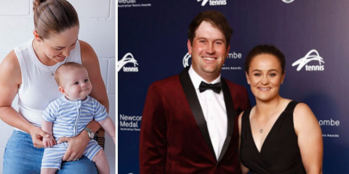  Images: @AshBarty on Instagram Getty (L), Getty Images(R)