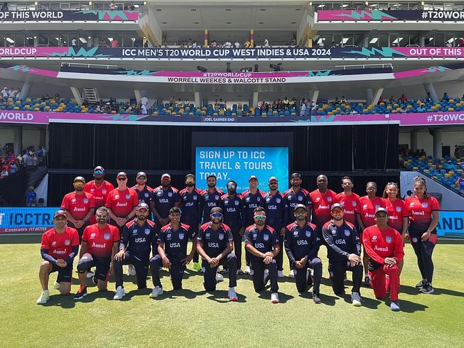 In a chance encounter with cricket, America is bowled over