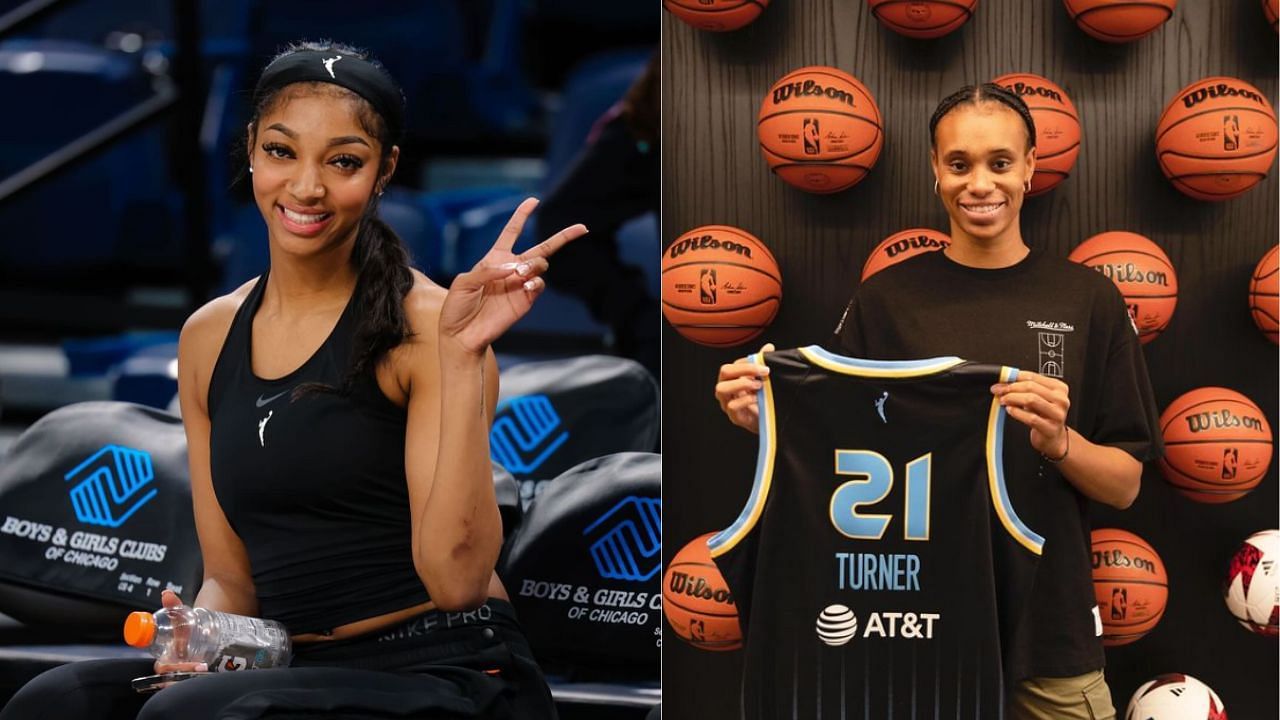 Chicago Sky teammates Brianna Turner and Angel Reese had a hilarious exchange on X, formerly Twitter, following their 88-87 win on Sunday against the Indiana Fever. [photo: Turner IG, Reese IG]