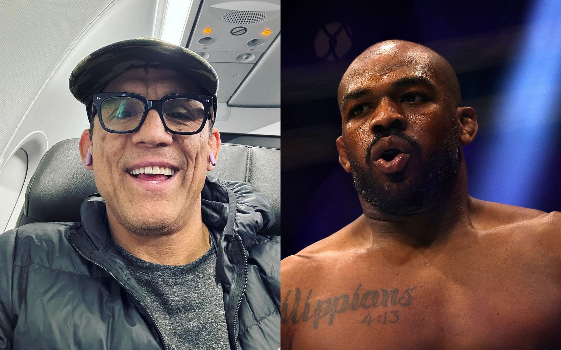 Frank Shamrock (left) and Jon Jones (right) are shining examples of a true well-rounded MMA combatant [Images courtesy: @frankshamrock on Instagram and Getty Images]